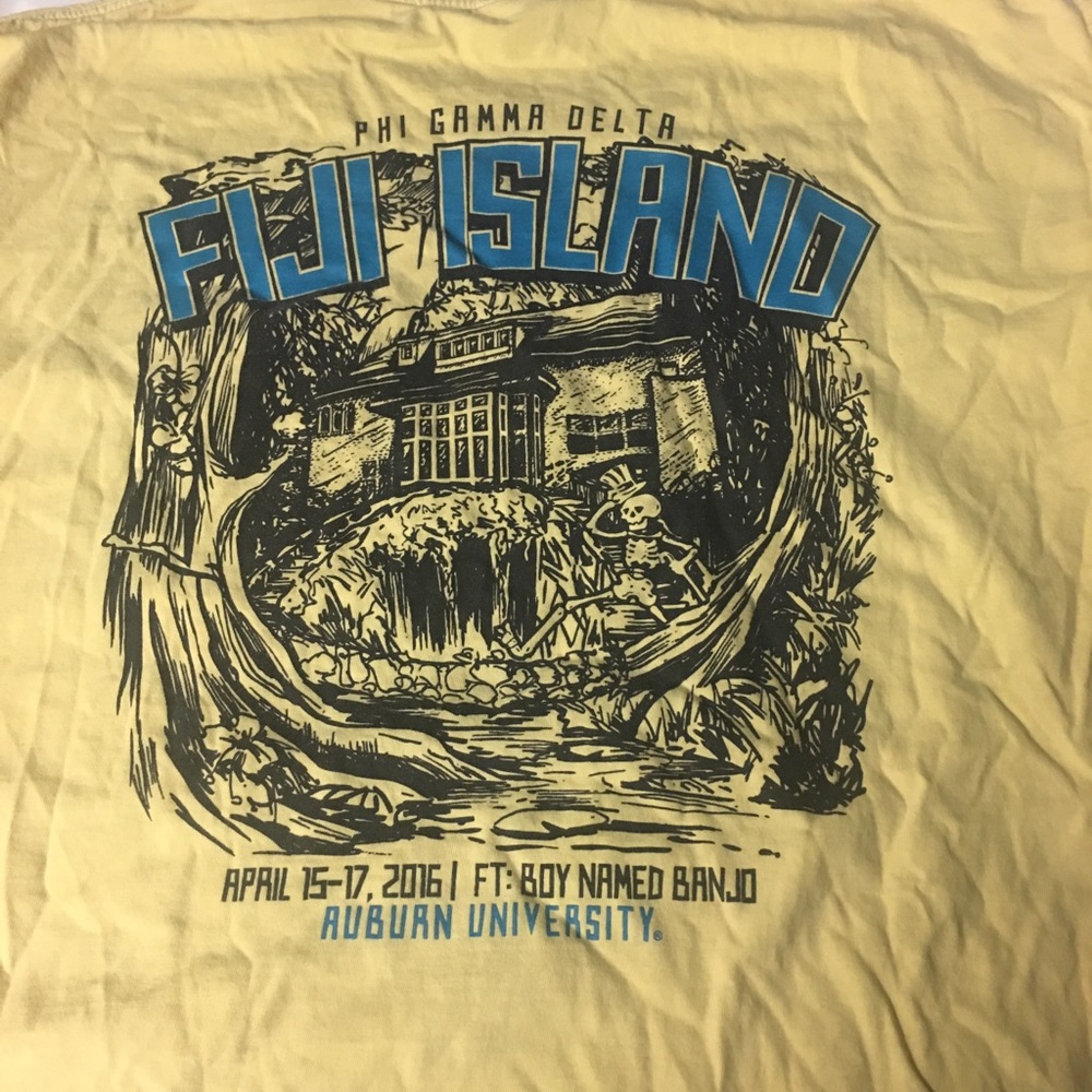 Fraternity FIJI t shirt Auburn Alabama